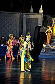 Ramayana ballet at Prambanan. 